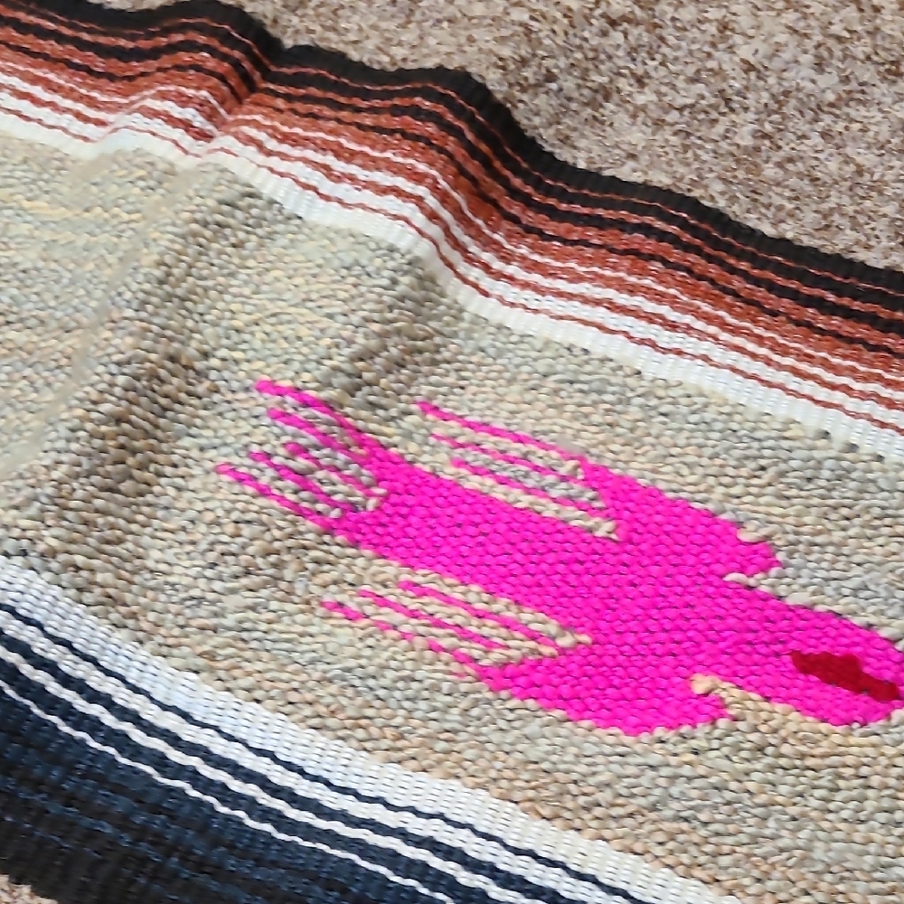 Multicolor Patterned Blanket - Picture 4 of 7